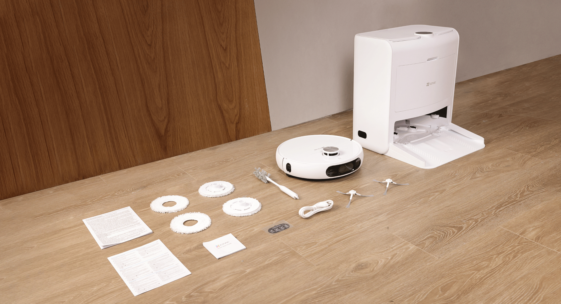 Tổ hợp Robot hút bụi và lau nhà EZVIZ RS2 (CS-RS2-TWT2)
